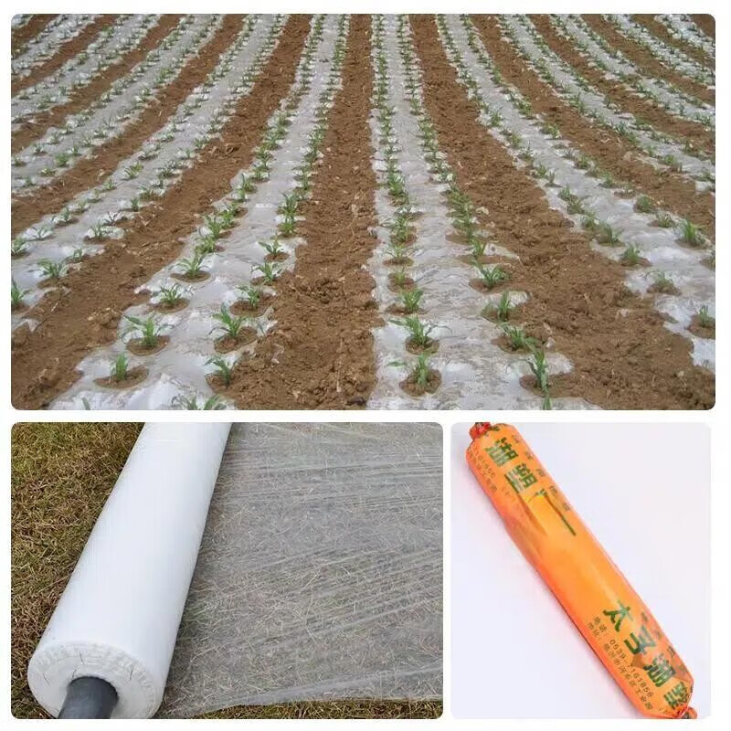 Qingyixuan mulch film, agricultural film, agricultural white film, white mulch film, agricultural mulch film, white plastic mulch film, mulch film for agricultural vegetables, gross weight 4.8 catties, thin section, 1 meter wide x 350 meters long