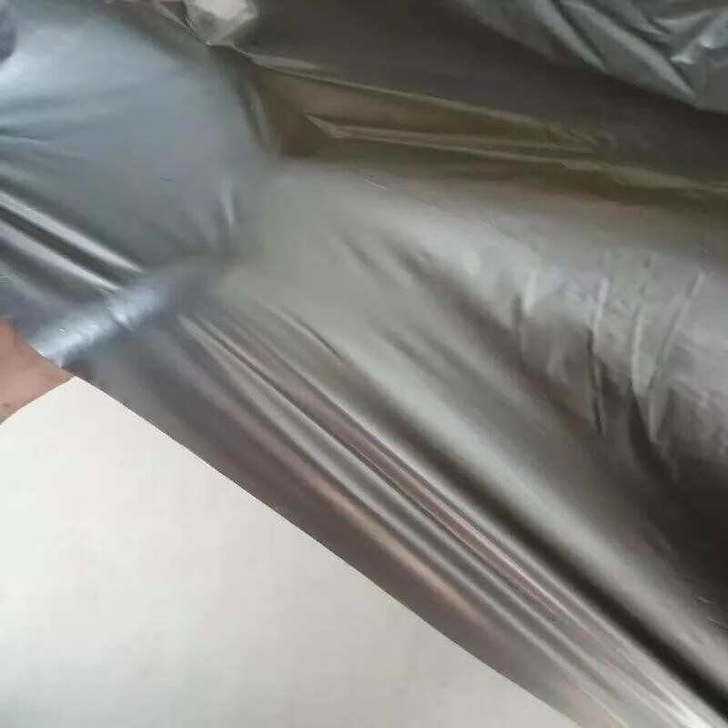 Litian silver and black two-color mulch film silver and black mulch film two-color reflective weeding film film agricultural mulch film silver black mulch film 10 pounds 1.2 silk 2 meters wide 175 meters 1 meter wide double layer
