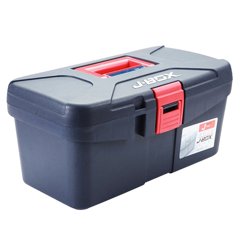 JETECH tool box storage box PP material impact-resistant storage box multi-functional fall-resistant plastic box 15-inch high-strength JB-15
