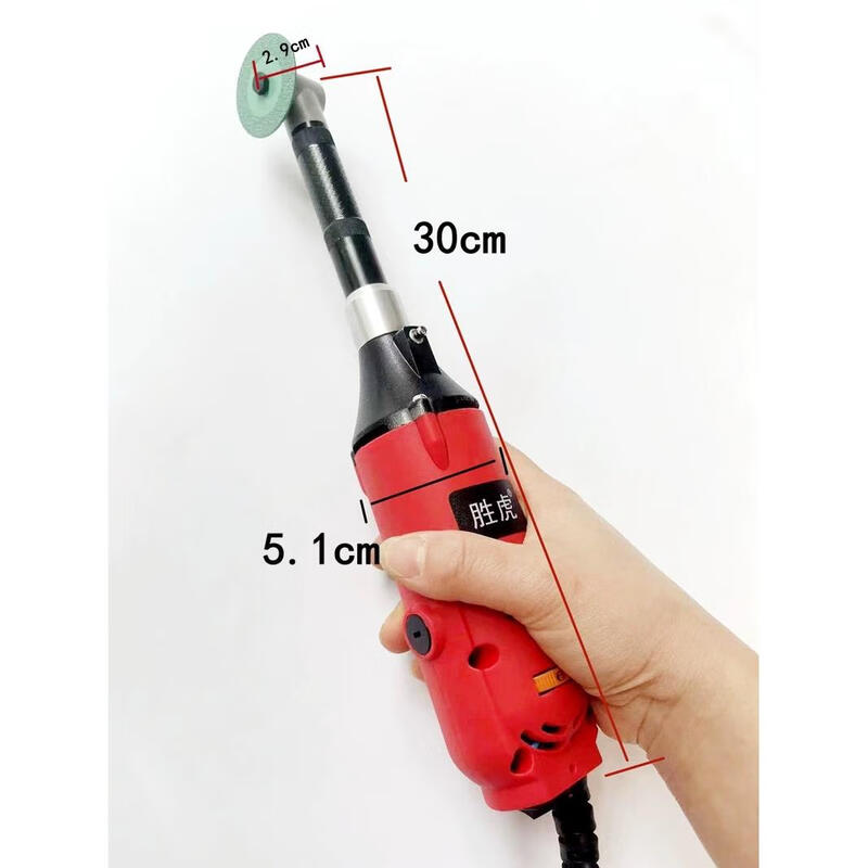 Adjustable speed electric 90 degree elbow grinder Micro angle engraving machine Mold saving polishing machine engraving Electric 90 degree elbow grinder adjustable speed large bend