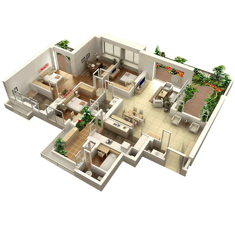 Chuangyi Decoration Jingdong decoration whole house decoration full package decoration design service home decoration company house decoration designer