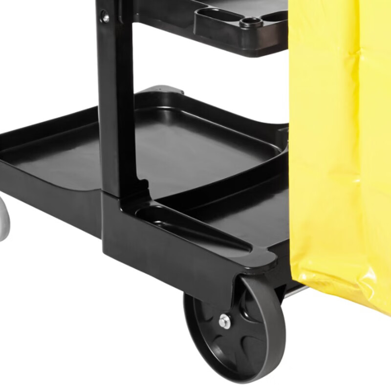 RUBBERMAID COMMERCIAL PRODUCTS Rubbermaid cleaning cart hotel guest room cart property cleaning service cart linen cart traditional large capacity cleaning cart traditional cleaning cart 617388
