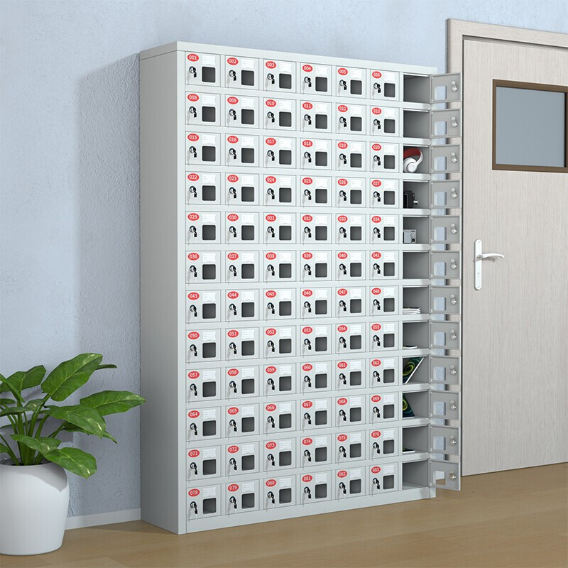 Jingdu mobile phone storage cabinet factory unit mobile phone storage cabinet storage cabinet electronic equipment storage cabinet 84 door storage cabinet can be customized