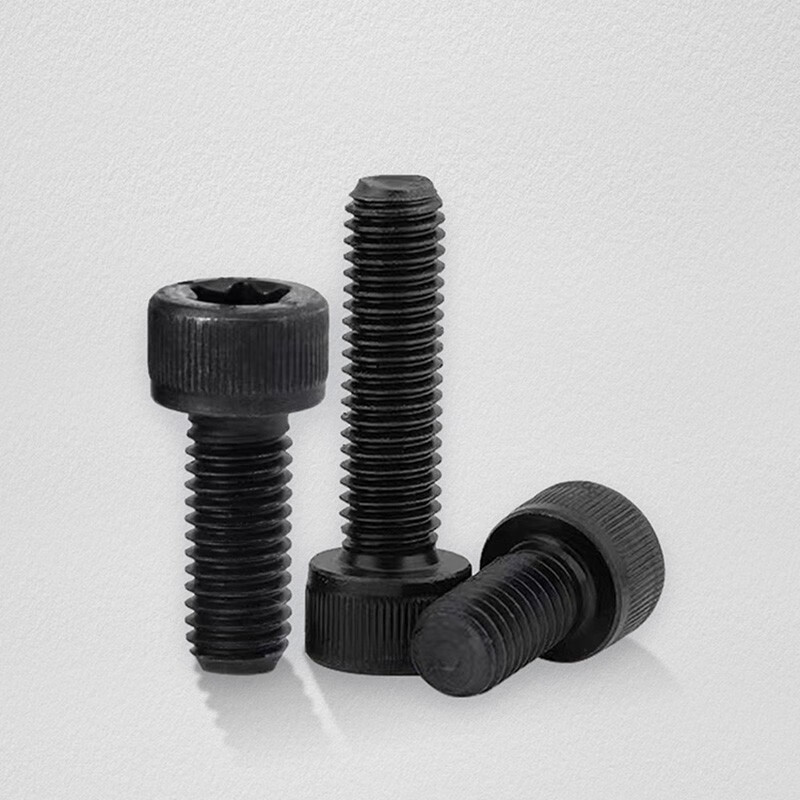 Bingneng 12.9-level high-strength plum blossom hole screws, anti-theft and anti-disassembly, cylindrical head, hexagonal bolts, cup head screws, M8*35 5 pcs