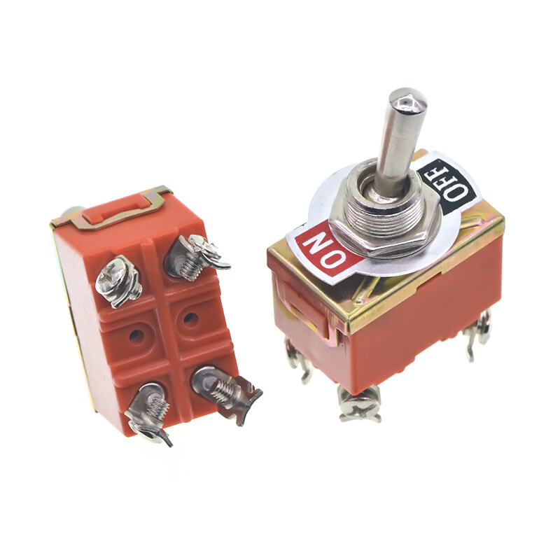 TaoTimeClub toggle switch rocker switch E-TEN1221 4 feet 2 gears 15A/250