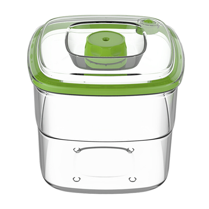 Small empty food vacuum tank tangerine peel storage sealed box milk powder kimchi vacuum box household commercial medicinal tea preservation storage box 1 medium vacuum tank (excluding machine)