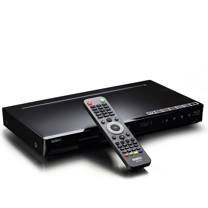 GIEC BDP-G3005 3D Blu-ray player independent 5.1 channel home DVD player full area CD independent 5.1 output + 2 Blu-ray discs + HDMI cable