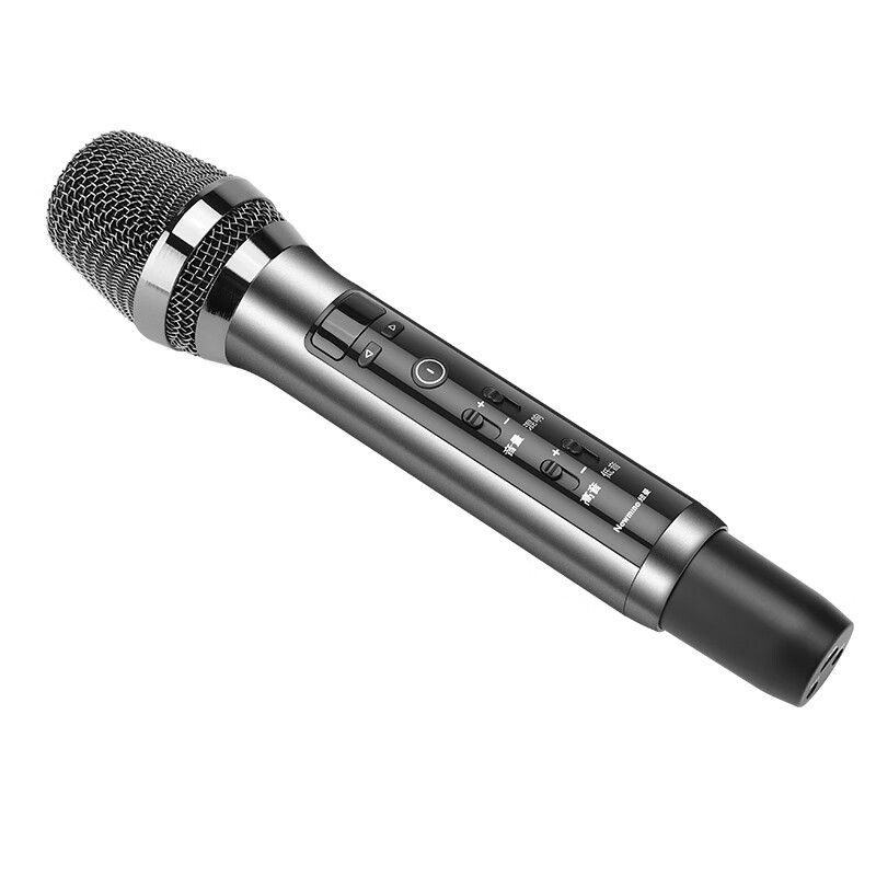 Newmine MC16 Wireless Microphone Car Microphone Karaoke Entertainment Special Equipment Mobile Live Sound Card Recording Radio FM Bluetooth Connected Dynamic Microphone