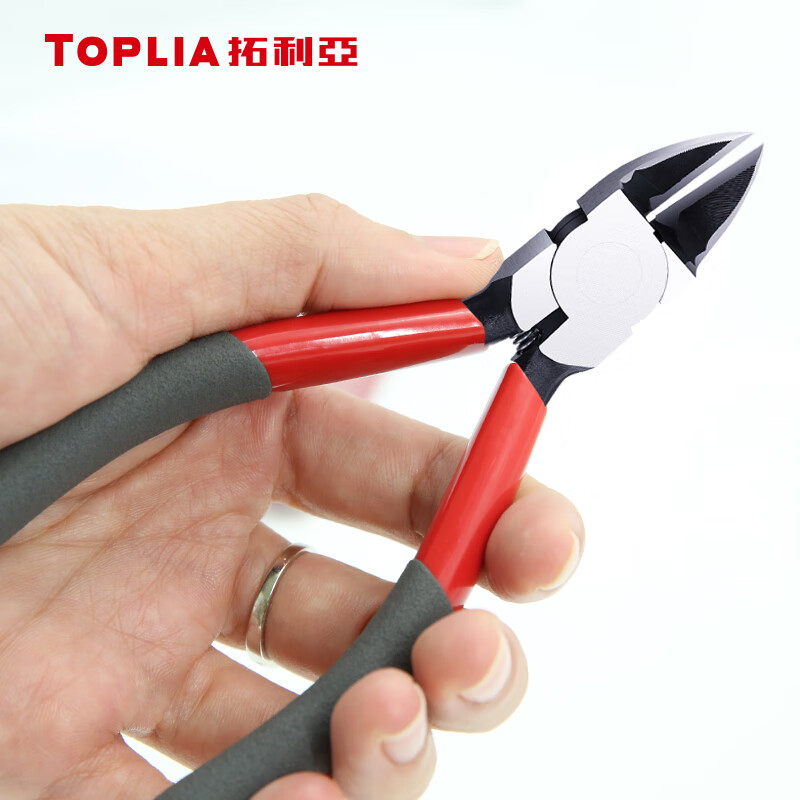 TOPLIA industrial nozzle pliers 6 inches electronic pliers scissors diagonal pliers 165mm professional grade EP034004