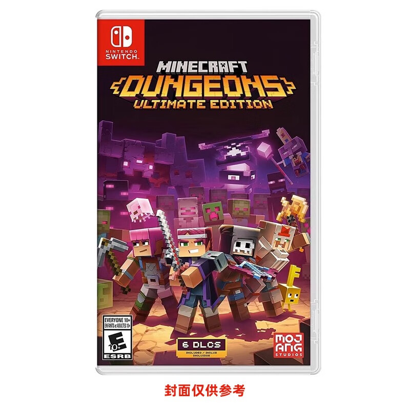 Nintendo SWITCH game cartridge NS1 game software overseas version new Minecraft Dungeons (Chinese)
