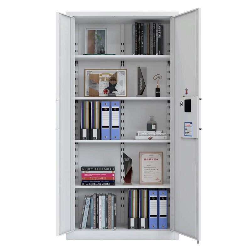 Shangliuxin electronic code lock safe cabinet 1850*900*420mm thickened steel file cabinet file cabinet financial voucher cabinet four panels inside the door