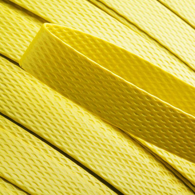 Xinyue Changhui E11204-1 packing tape, hot melt packaging tape for semi-automatic baling machine, plastic PP manual strapping tape, about 18 catties/roll (yellow)