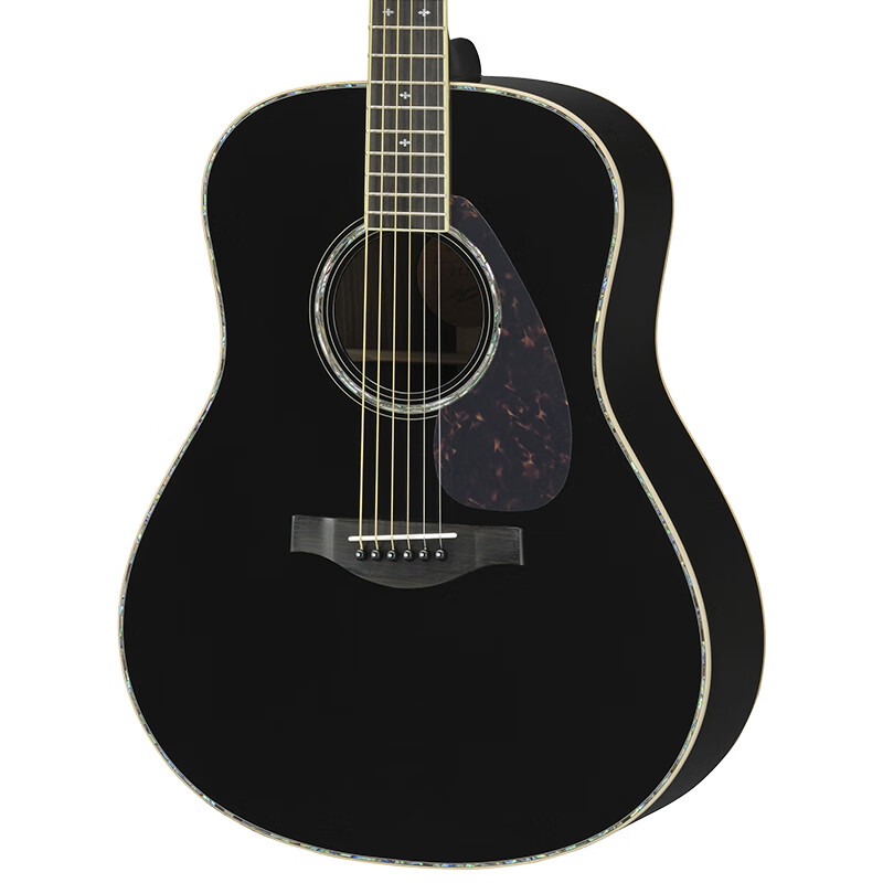 Yamaha (YAMAHA) complete single beginner folk guitar LL16DBL acoustic guitar electric box model LL series ARE41 inches black gloss