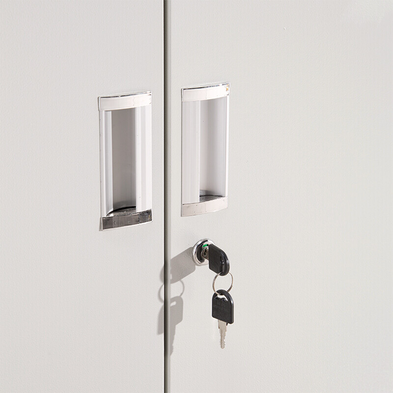 Wanzun steel storage cabinet double door cleaning tool cabinet WZ-QJG-02