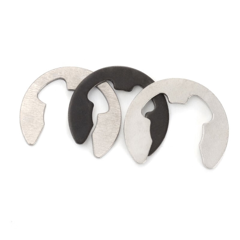 Jinggong (JINGGONG) 65 manganese steel open retaining ring e-type circlip shaft snap ring snap card open circlip retaining ring GB896 20% off 22 20 pieces 65 manganese steel