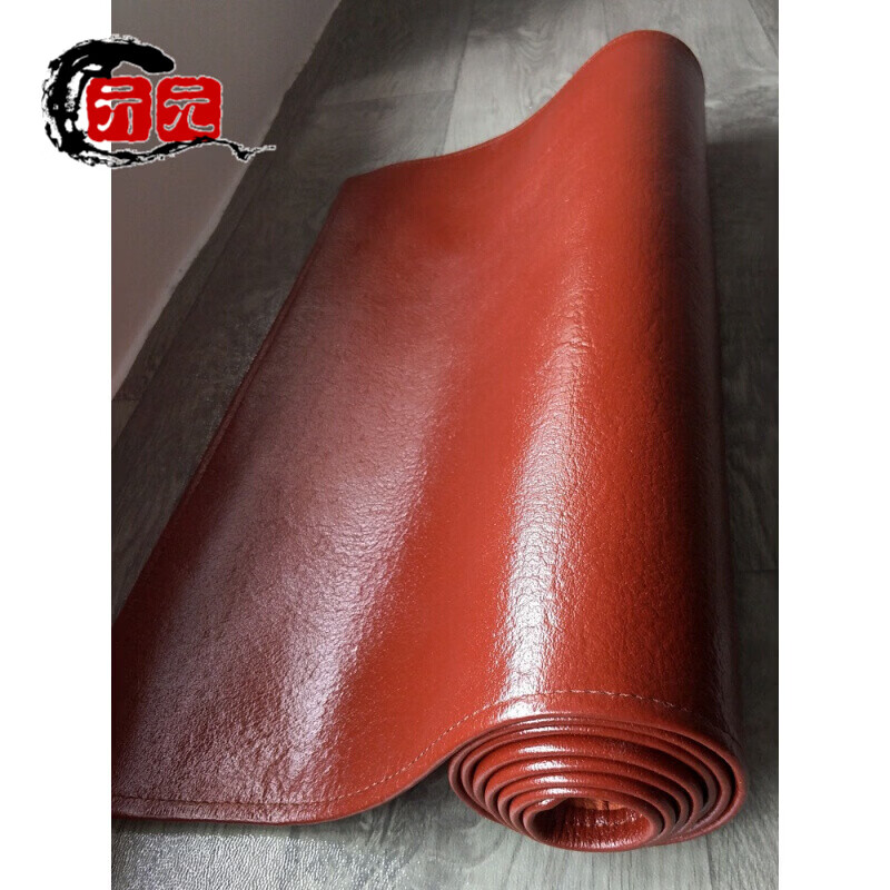 Qiyuan mahogany sofa first layer cowhide cushion, buffalo leather mat leather sofa cushion, chair cushion, mattress bay window car cushion, natural color 45*45