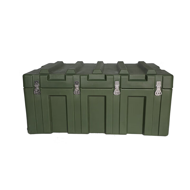 Xinteri rotational molding box 600*500*400mm military green material box field equipment supply airdrop box precision instrument box multi-functional emergency rescue equipment box