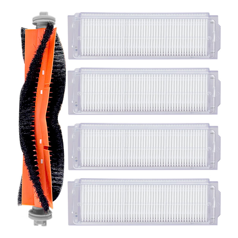 Jingxi is suitable for Xiaomi Mijia sweeping and mopping robot 3 accessories sweeper MJST1S side brush filter main brush cover mop cloth 2 side brushes + 2 filters + 1 main brush