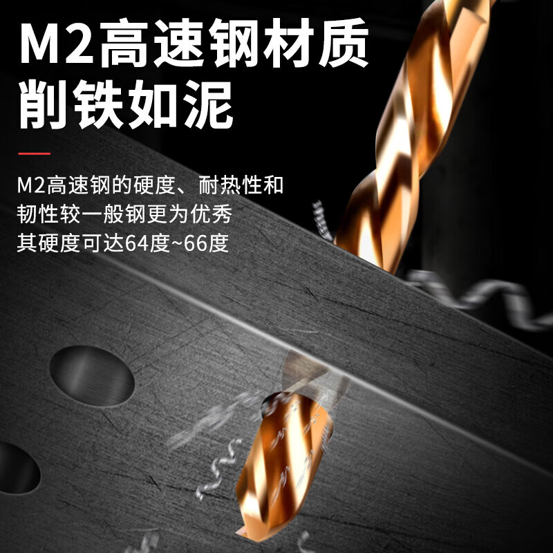 DELIXI ELECTRIC high hardness twist drill bit stainless steel alloy steel high speed steel drilling DLX-042 3.2mm