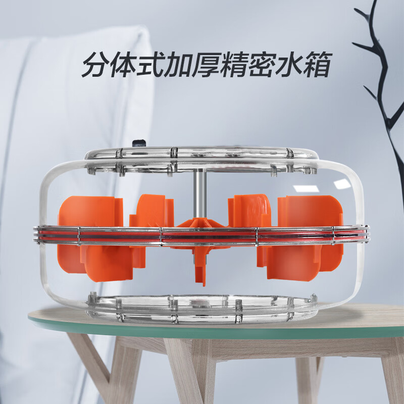 Boluo rowing machine, uniform large resistance, noise reduction, black technology, foldable smart water resistance, home aerobic fitness equipment, red oak foldable Z01 16-blade energy-concentrated paddle