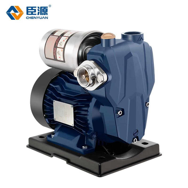 Chenyuan Intelligent Frequency Conversion Booster Pump Household Fully Automatic Frequency Conversion Pump Whole House Self-priming Pump Water Pipeline Pressurization Pump Intelligent Frequency Conversion Self-priming Pump 370W (Pressure Adjustable)