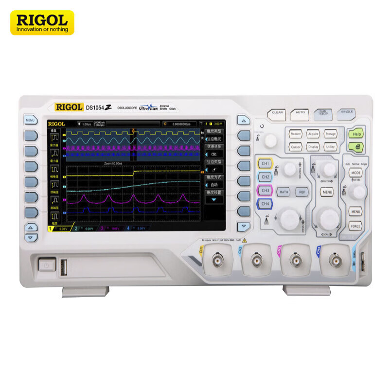 RIGOL Puyuan oscilloscope DS1054Z digital oscilloscope four-channel high-precision digital storage oscilloscope DS1054Z bandwidth 50M 4 channels