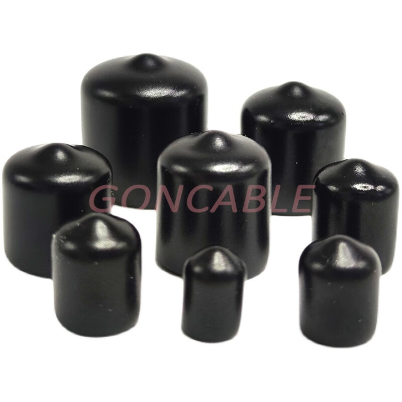 SMA dust cap N-type protective cap BNC/TNC RF connector male female PVC plastic connector dust cover BNC male dust cap black 100