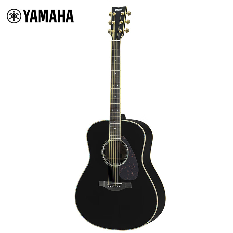 Yamaha (YAMAHA) complete single beginner folk guitar LL16DBL acoustic guitar electric box model LL series ARE41 inches black gloss