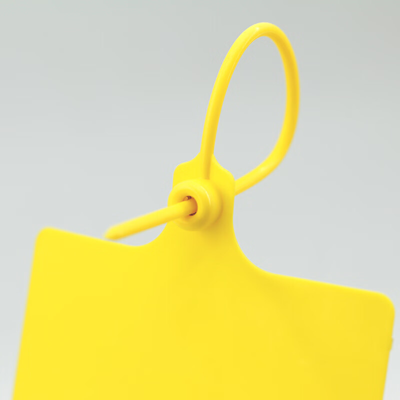 Junyue disposable label tag hanging tag logistics plastic label seal integrated large signage tie Yimi Tiao Aneng Yunda Zhongtong Best Express suitable for JY-OPD.250C red 2000 pieces