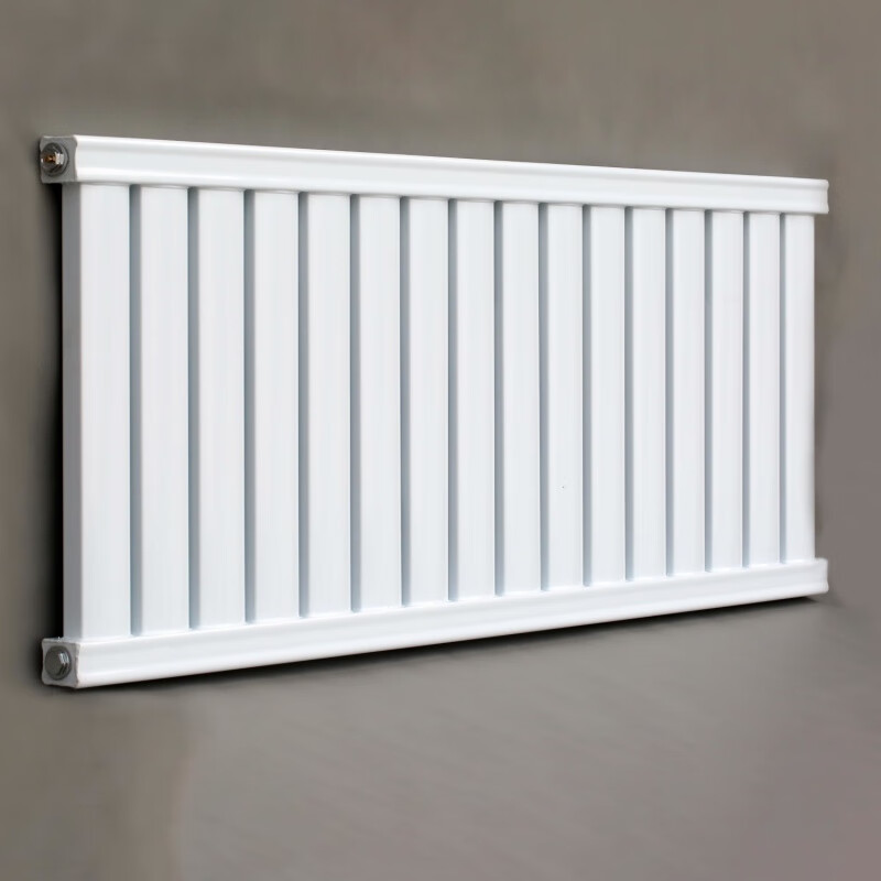 He Jiangong radiator household heating thickened steel radiator 8050 large water channel central heating wall-mounted boiler factory direct sale 3 columns long (thickened upgraded version 2.0) 300mm*3mm total height 65 center distance 60 (select the length below)