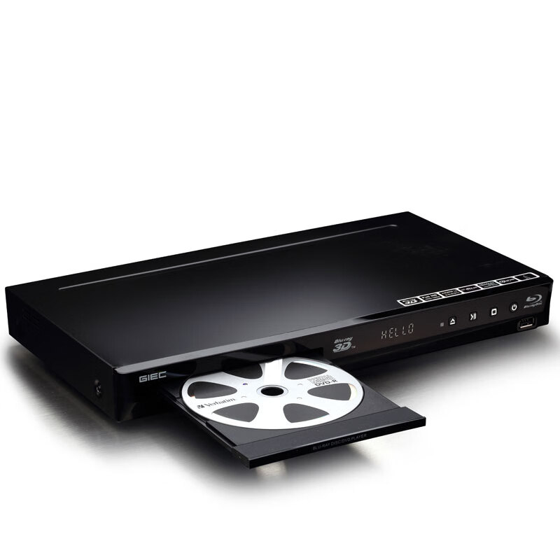 GIEC BDP-G3005 3D Blu-ray player independent 5.1 channel home DVD player full area CD independent 5.1 output + 2 Blu-ray discs + HDMI cable