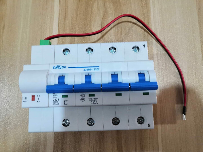 Electric energy meter external circuit breaker Prepaid electricity meter 100A 80A 250A 400A 125A 4p