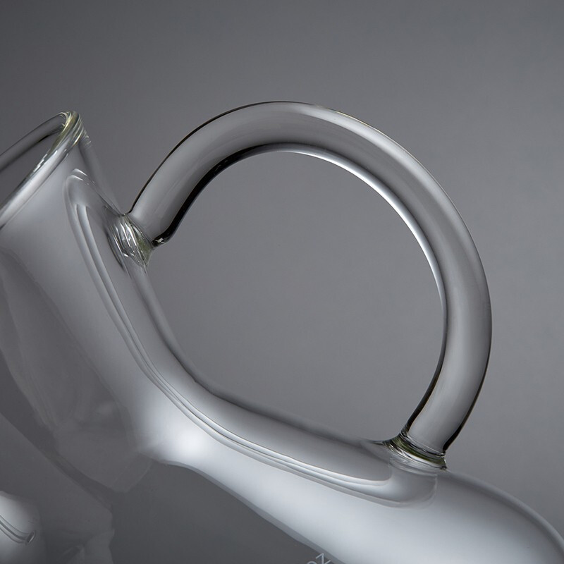 Mesni glass coffee pot with filter coffee set stainless steel drip filter cup filter paper free home use with scale hourglass pot 820ml