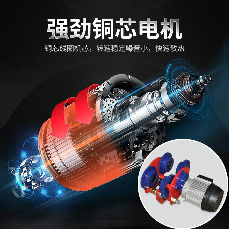 Jinyou gantry crane chain electric hoist lifting hoist hand-pushed sports car I-beam pulley trolley pulley 2 tons electric sports car +220V chain electric hoist 6 meters