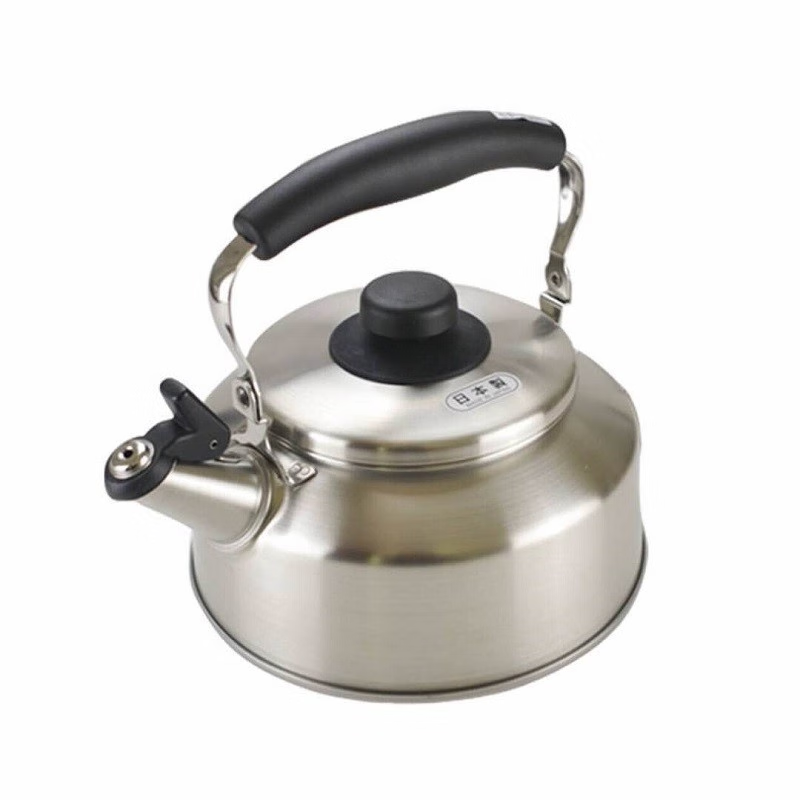 YOSHIKAWA Japan imported 304 stainless steel whistle kettle 2.6L self-whistle household kettle