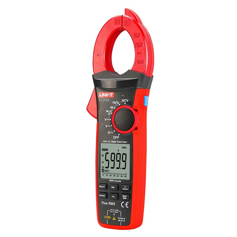 Uliide UT208B true effective value digital clamp meter digital display ammeter capacitance resistance AC and DC household multimeter UT205E
