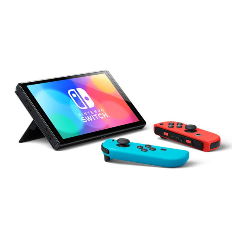 Nintendo (Nintendo) Domestic Bonded Warehouse Switch2/1st generation OLED Japanese version/Hong Kong version game console battery life enhanced version ns somatosensory handheld portable home console Japanese version OLED red and blue 64GB+ for two people (bonded warehouse)