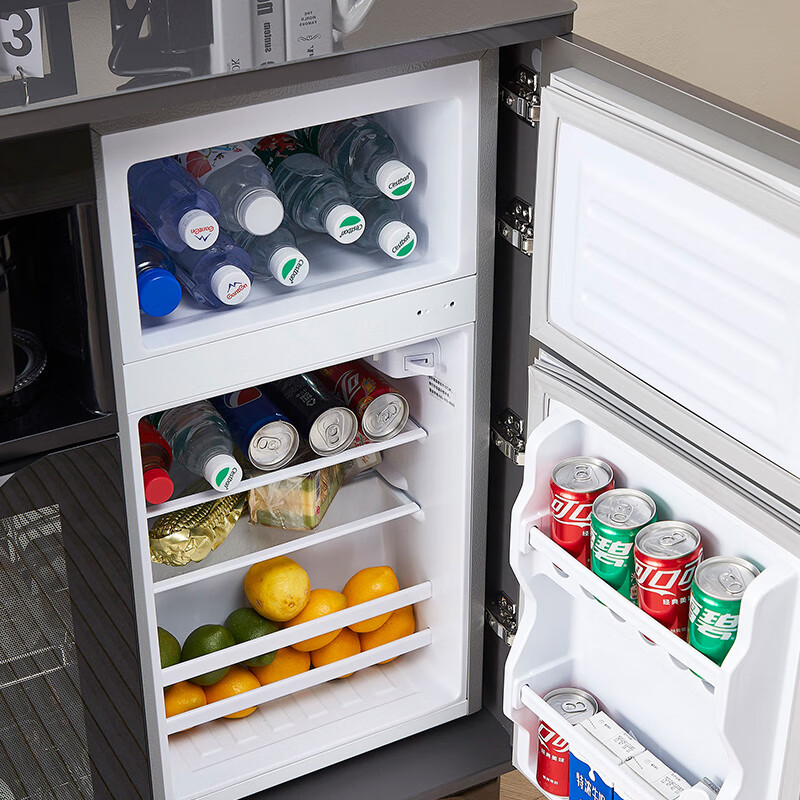 2025 new smart high-end tea bar machine with refrigerator integrated cabinet fully automatic water dispenser for living room and office light luxury gray hot and cold type three doors with refrigerator disinfection 1200*400*980