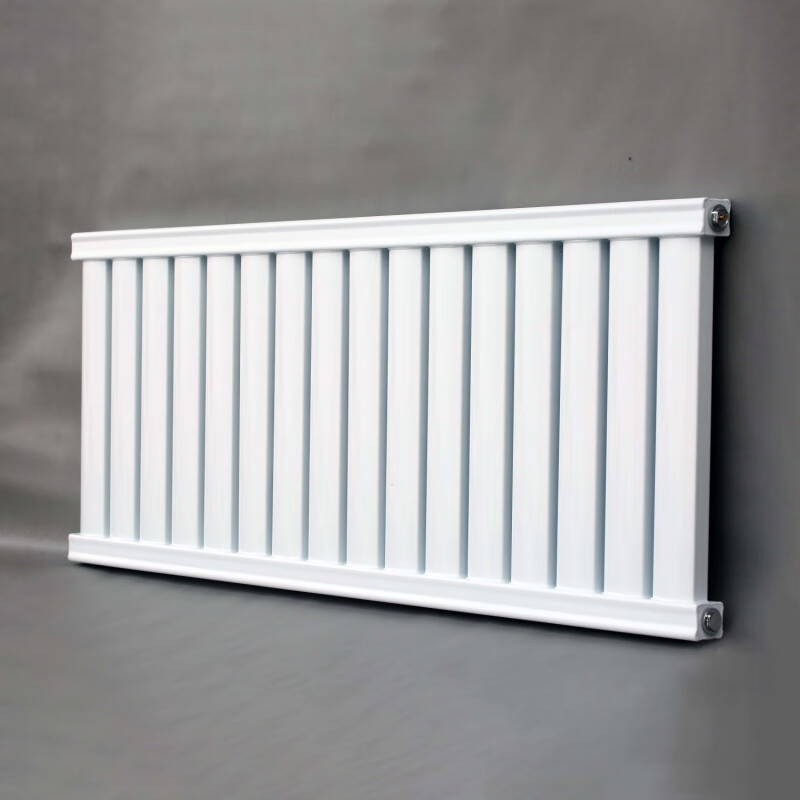 He Jiangong radiator household heating thickened steel radiator 8050 large water channel central heating wall-mounted boiler factory direct sale 3 columns long (thickened upgraded version 2.0) 300mm*3mm total height 65 center distance 60 (select the length below)