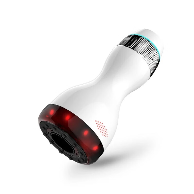 Fuxin scraping instrument, electric massager, vibrating cupping machine, household scraping and detoxification artifact, negative pressure cupping instrument, meridian dredging instrument, whole-body universal gift for parents and the elderly, moxibustion scraping and cupping device (rechargeable black Bianstone model) with 5 bottles of essential oil + muscle and bone stickers