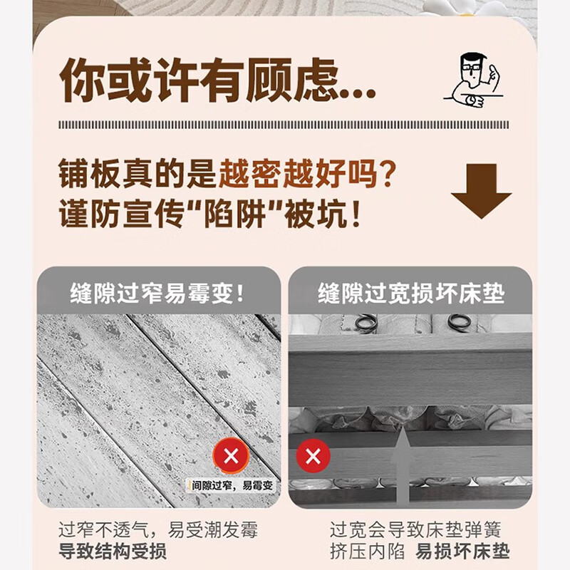 Yi Meng Bed Simple leather bed Master bedroom cream storage storage large bed Multi-functional bedroom double bed Soft wedding bed Single bed + 1 cabinet + 9D latex mattress (comfortable and soft to sleep) 1.8x2m drawer storage model Upgraded silent full bed