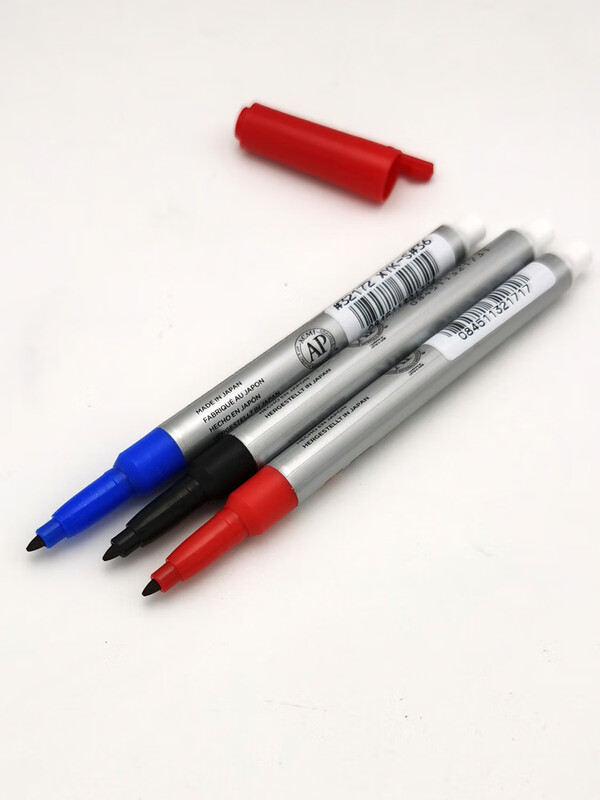 SAKURA marker oil-based pen black IDENTI PEN XYK-S industrial parts marking marker pen black three