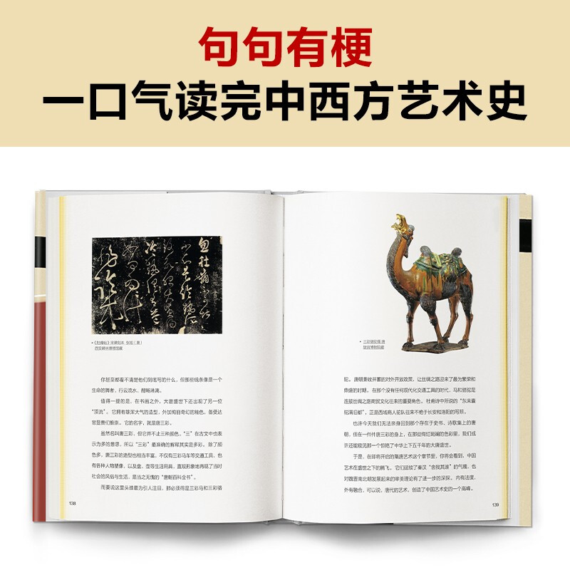 Dahua Art History (2 volumes in total) (Dahua Chinese Art History + Dahua Western Art History. A minimalist art history with meaningful sentences! Easy to get started)