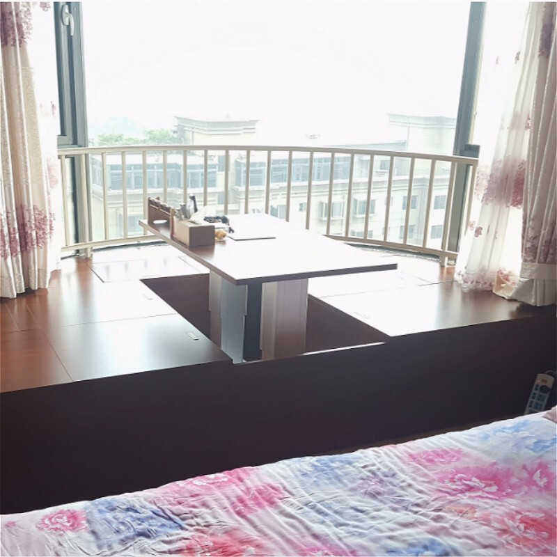 Yingmei Japanese-style stepping rice tatami electric remote control double machine tatami lift lift table lift lift table 360 model electric remote control double machine lift shipped in complete package