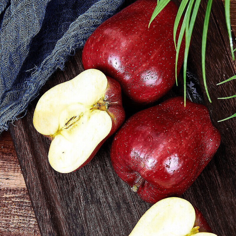 Jingxiansheng Gansu Tianshui Huaniu apple, big and red, net weight 6 pounds, single fruit more than 240g, fresh fruit