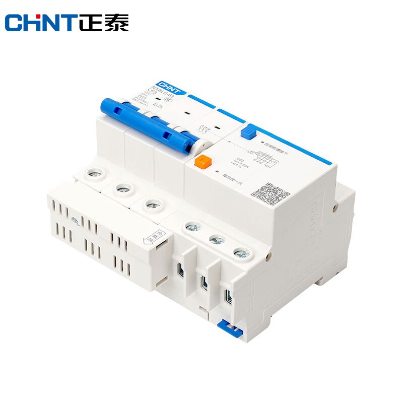 Chint NXBLE-63-3P-C63-30mA-6kA small leakage protection circuit breaker leakage protection air switch