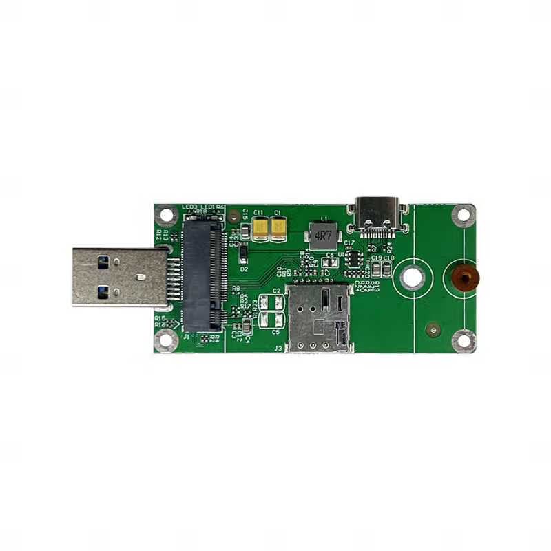 GJXBP Quectel 5G module usb dongle RM500U-CN supports four major operators USB 5G adapter board including glue stick antenna + adapter cable