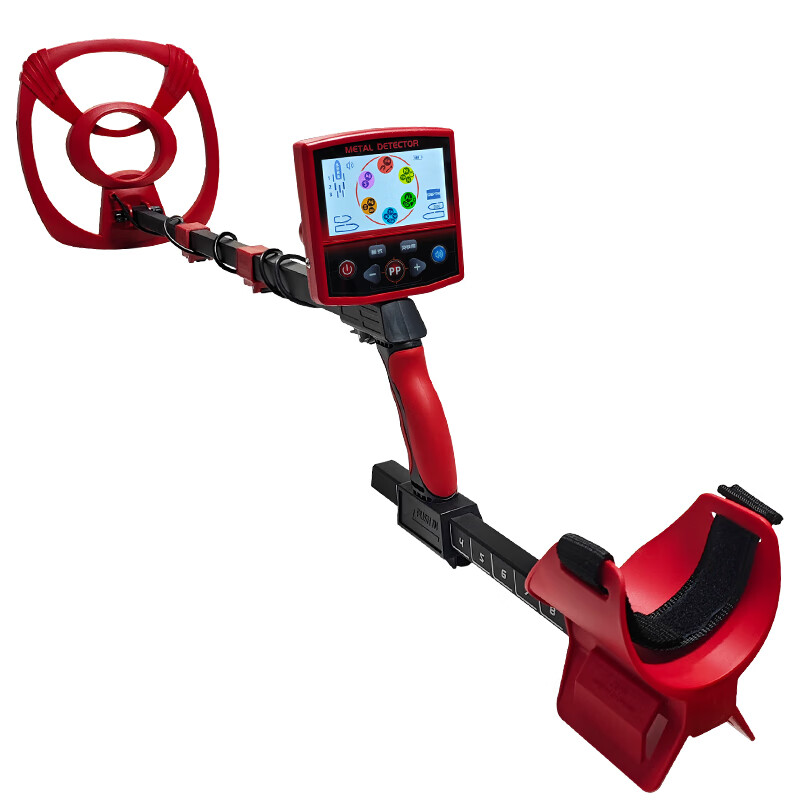 Yuwo metal detector underground high-precision gold, silver and copper detector outdoor archaeological ingot copper coin detection treasure hunt Red Magic 550 four modes, single identification