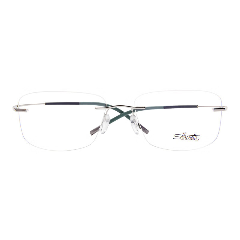 Silhouette myopia glasses frames for men and women high-tech titanium glasses frames hand-made rimless optical frames 5299 54mm