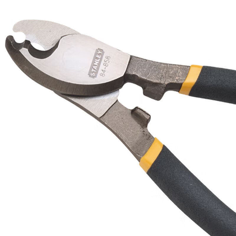 Stanley (STANLEY) cable scissors, wire cutters, wire rope pliers, wire cutting scissors, wire trimmers, quick shears, electrician manual wire cutters, 6-inch cable cutting pliers 84-858-22